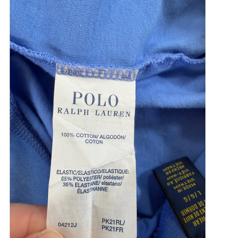 Polo Ralph Lauren Mens Blue Sleepwear  Shorts Drawstring Lounge Pajamas Large